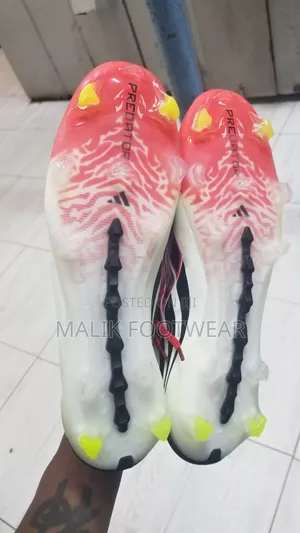 Predator Boots White Red