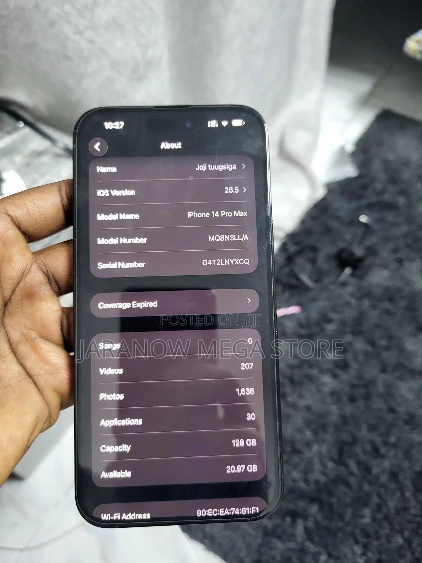 Apple iPhone 14 Pro Max 128 GB Black