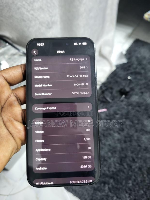 Apple iPhone 14 Pro Max 128 GB Black - thumbnail 2