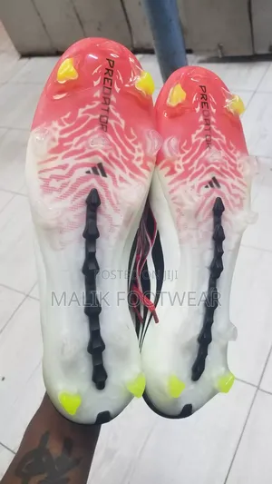 Predator Boots White Red