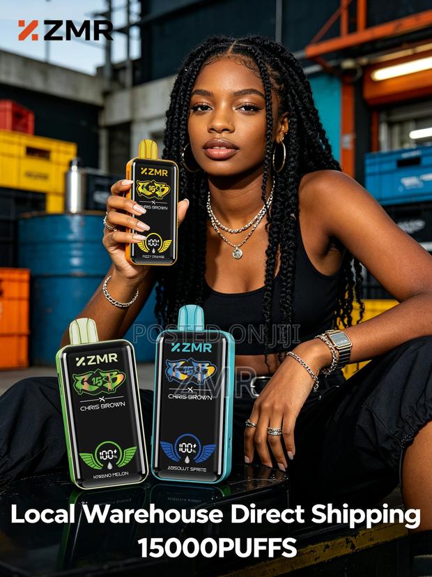 ZMR 15000puffs Type-C Fast Charging Shisha Style Disposable