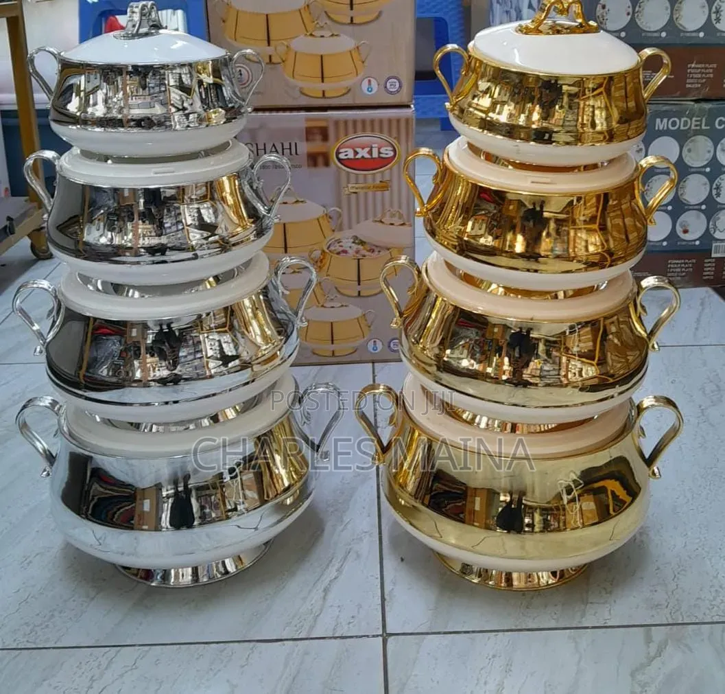 *4pcs Shahi Insulated Hotpot Set