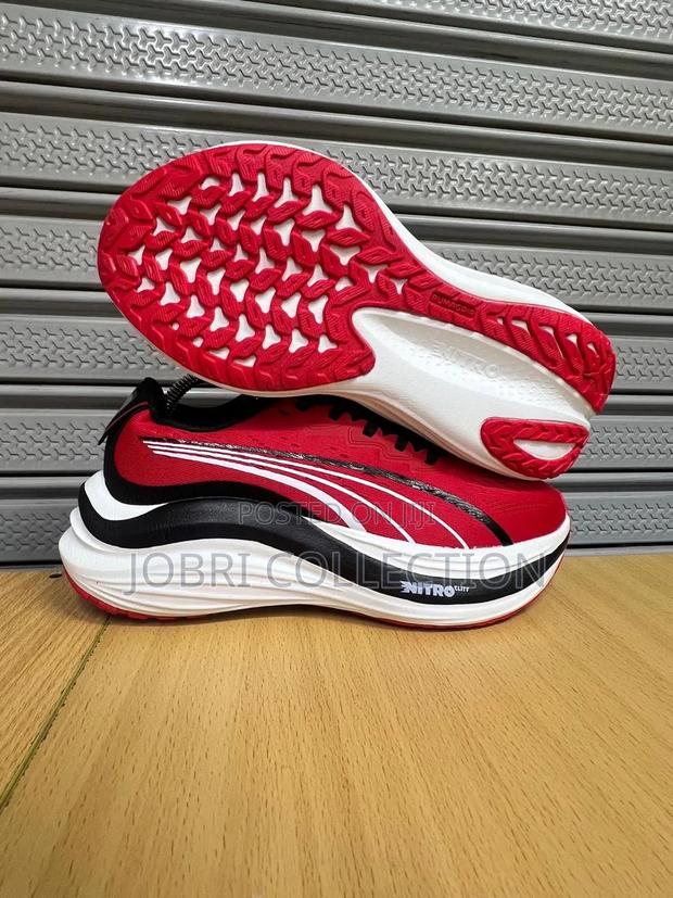 Puma Nitro Magmax Red Running Sneakers - thumbnail 2