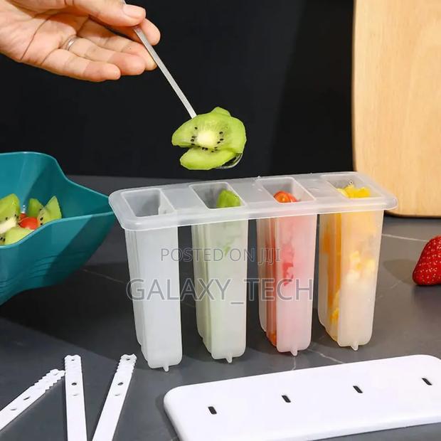 Ice Cream Popsicles Mold(4slot)