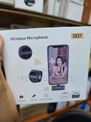 Sx21 Wireless Lavalier Microphone for Vlogging and Interviews