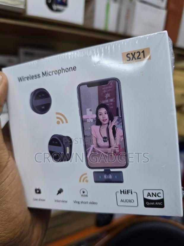 Sx21 Wireless Lavalier Microphone for Vlogging and Interviews - thumbnail 2