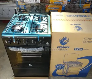Eurochef Cooker Standing Cooker 50*55 Full Gas Oven