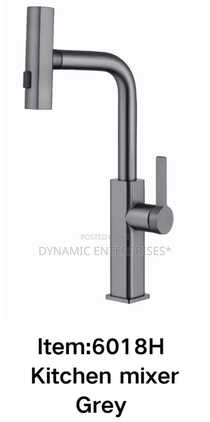 Huma Kitchen Mixer Grey
