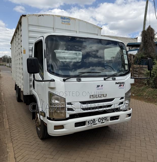 Isuzu NQR Xtra Longchasis 2021 White - thumbnail 7