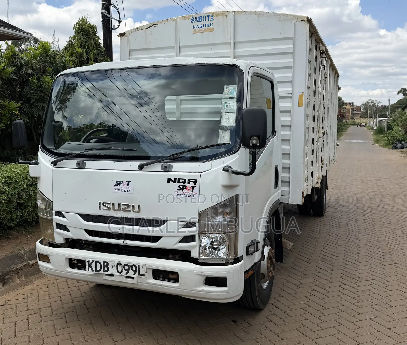 Isuzu NQR Xtra Longchasis 2021 White