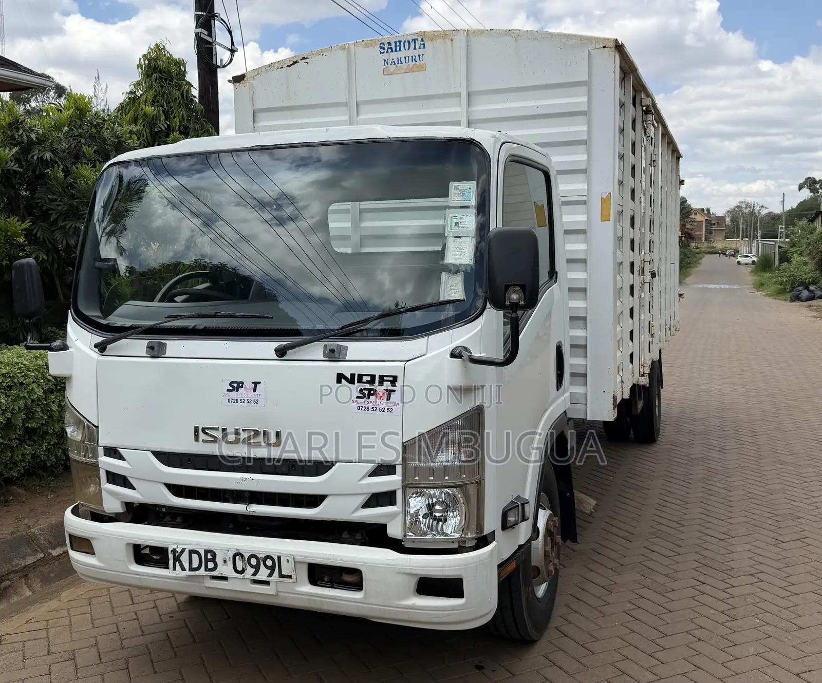 Isuzu NQR Xtra Longchasis 2021 White