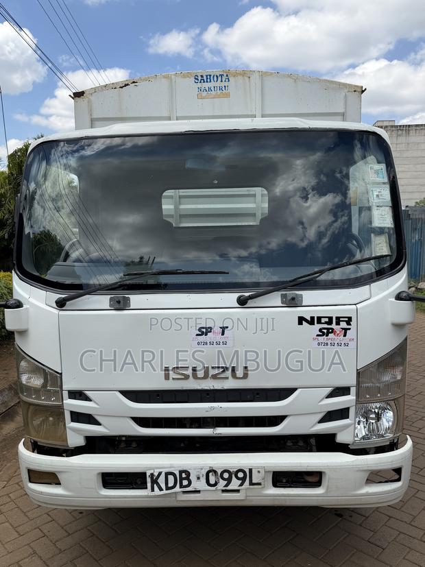 Isuzu NQR Xtra Longchasis 2021 White - thumbnail 9