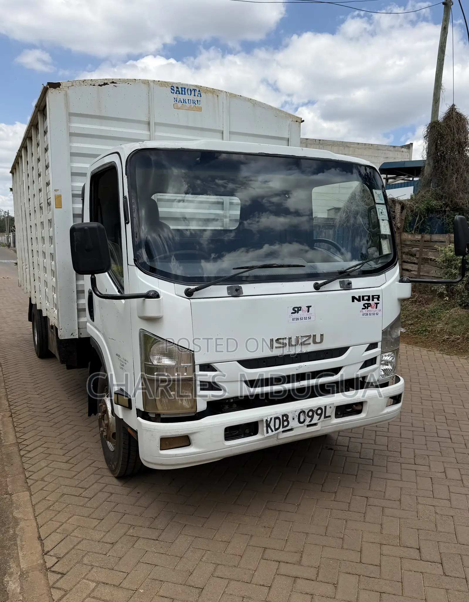 Isuzu NQR Xtra Longchasis 2021 White