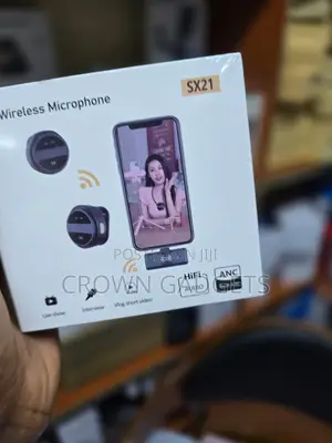 Sx21 Clip-on Wireless Microphone for iPhone and Android