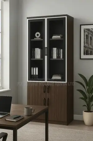 Executive 2-Door Wooden Cabinet