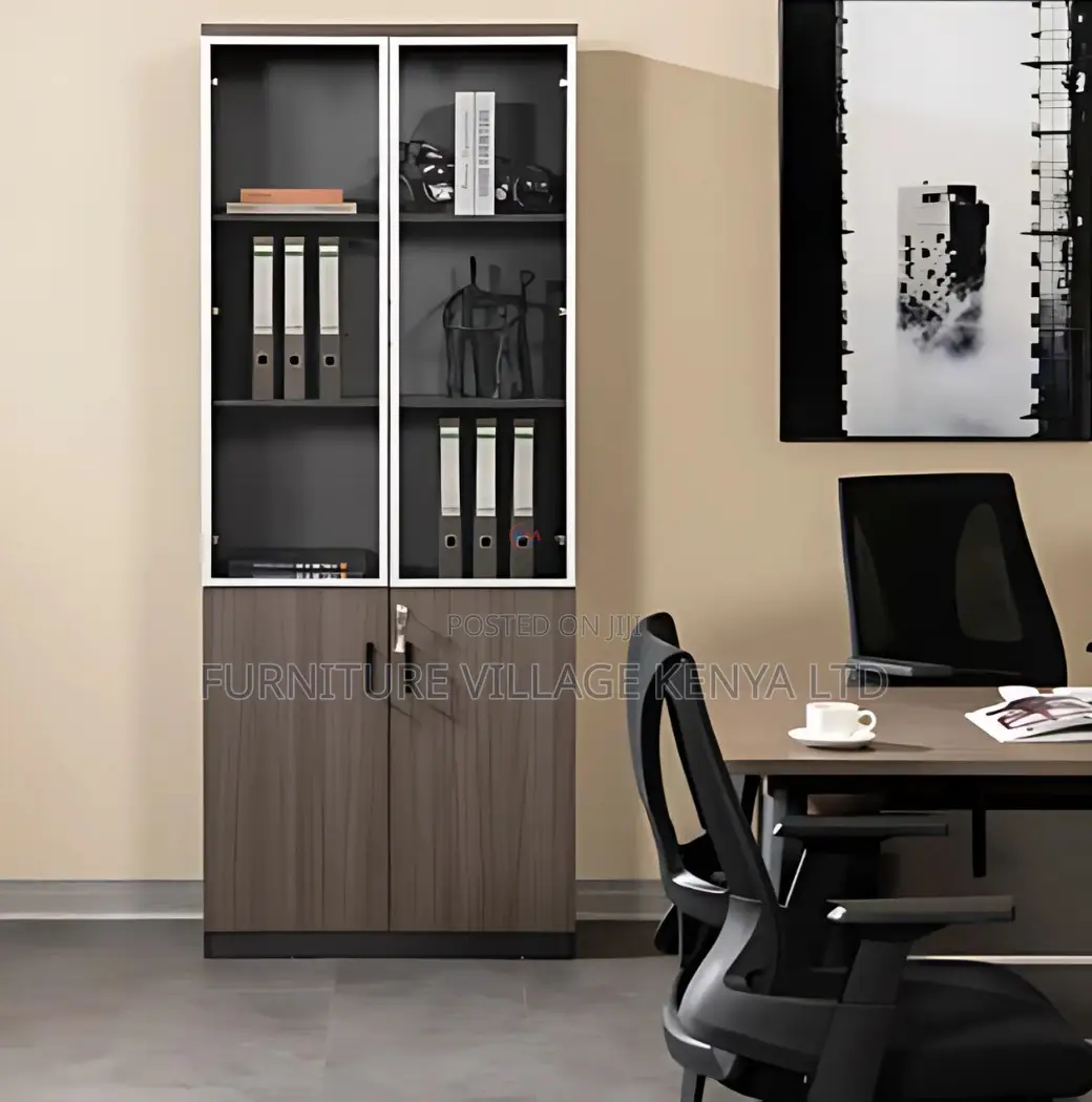 Executive 2-Door Wooden Cabinet