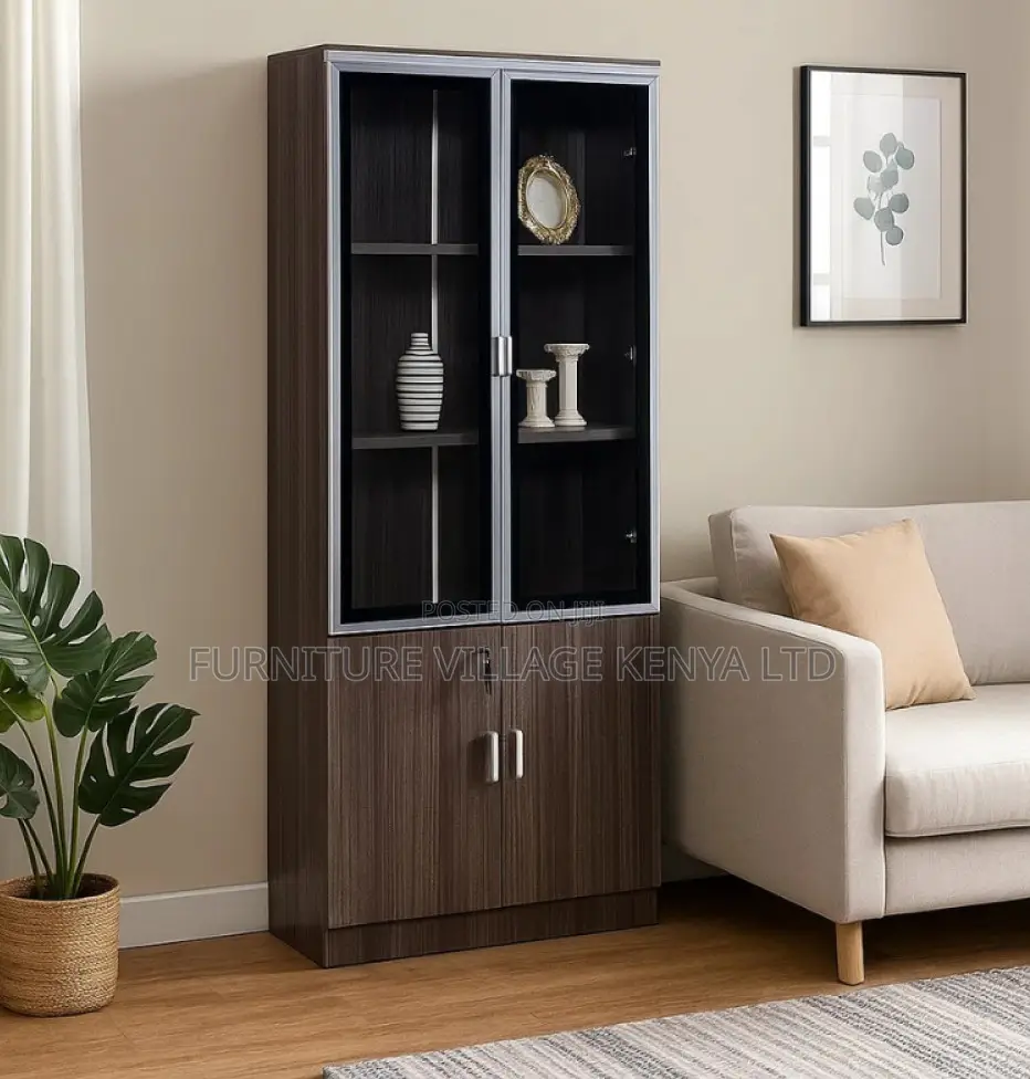 Executive 2-Door Wooden Cabinet