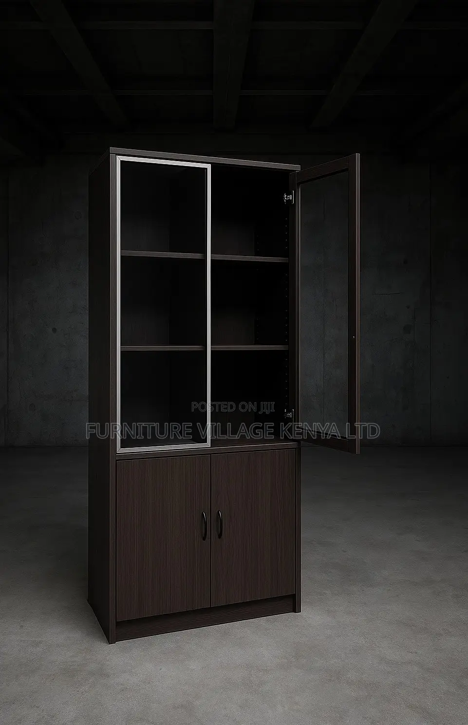Executive 2-Door Wooden Cabinet