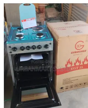 Eurochef 3 Gas + 1 Electric Free Standing Cooker With Oven