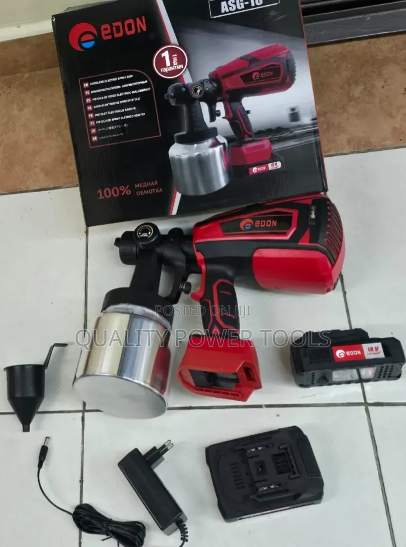 Edon Cordless Spray Gun – 18v