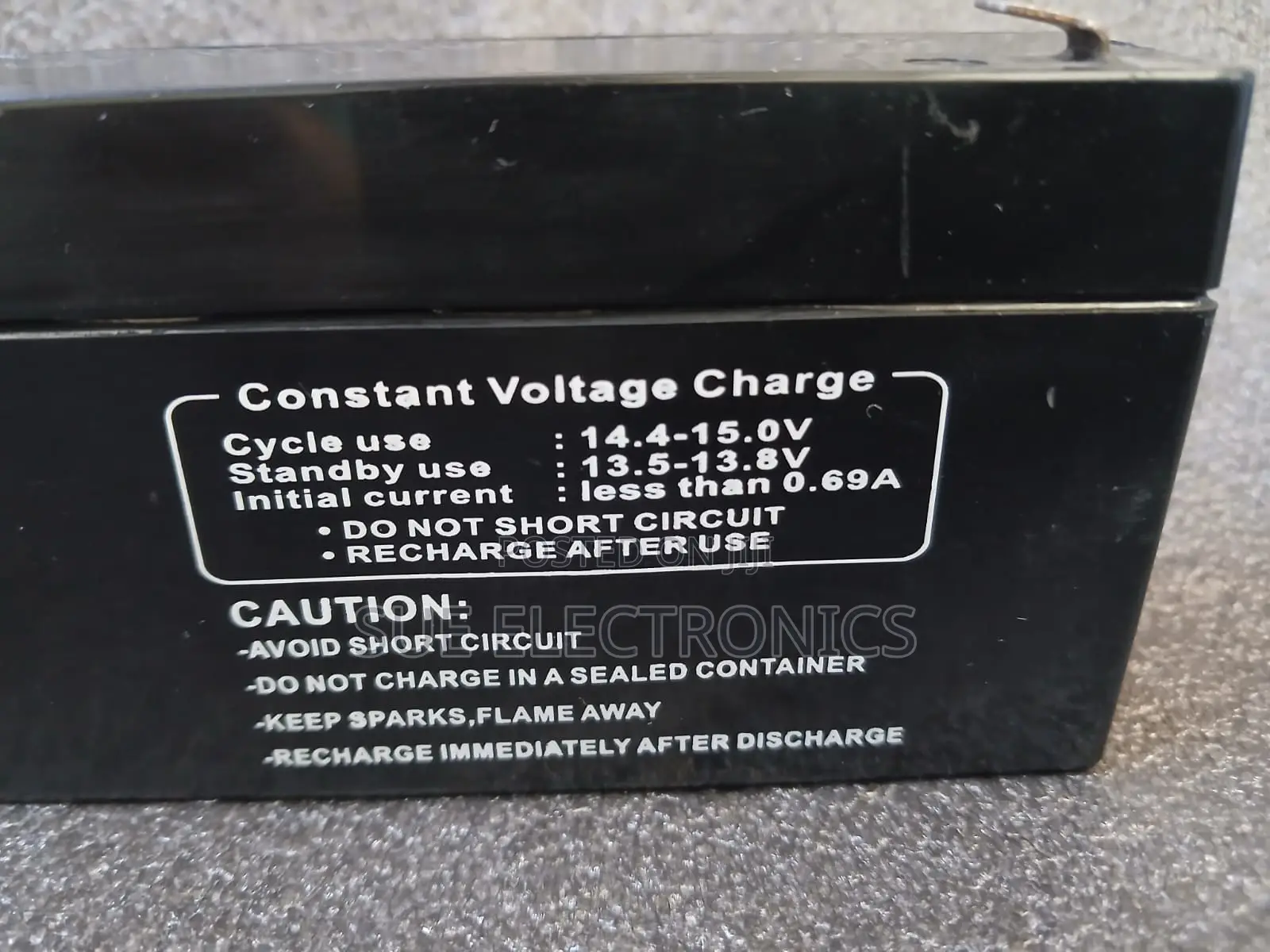 12v 2.3ah Sealed Lead Acid