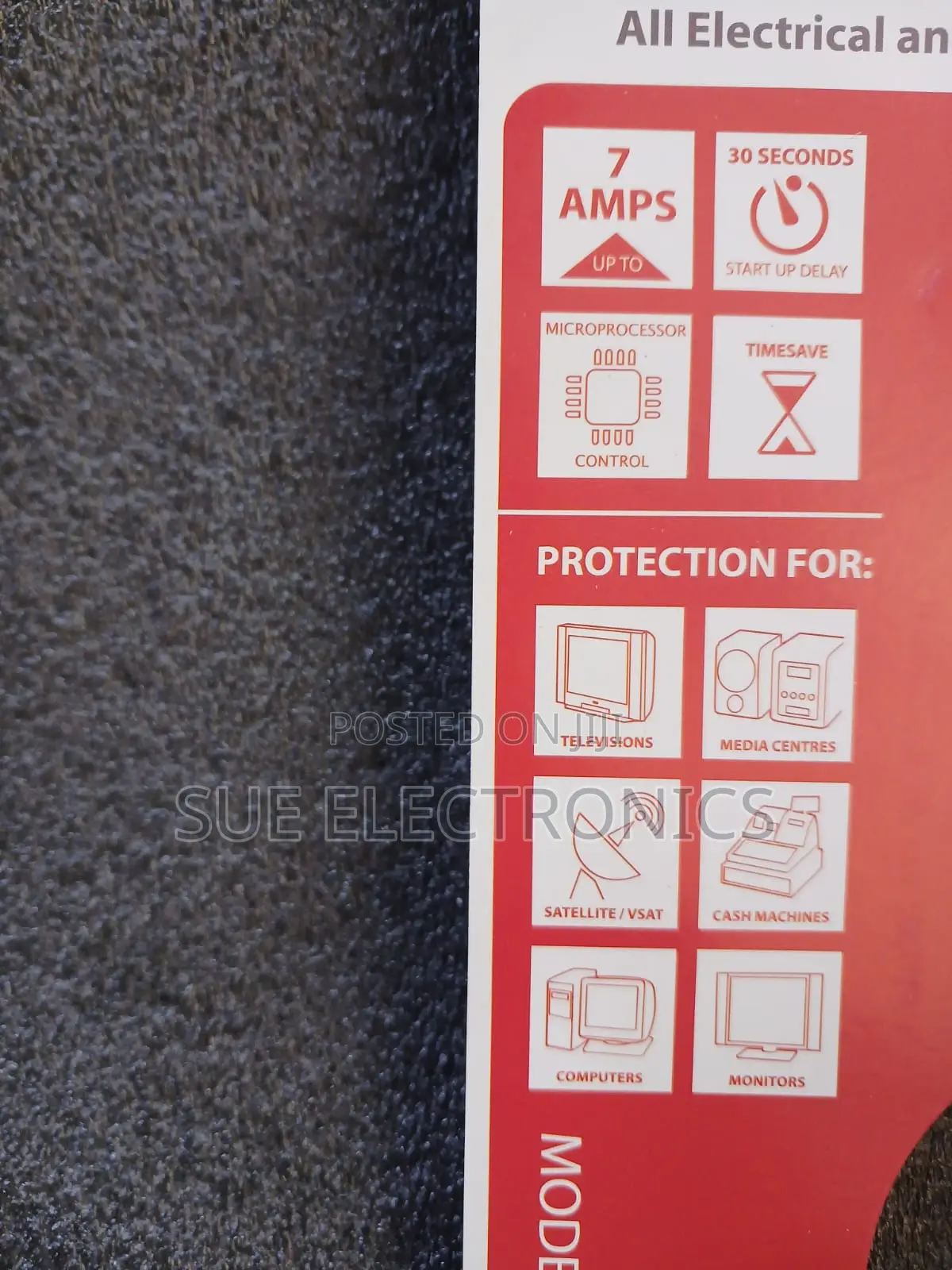 Tronic 7a High Voltage Fridge Guard