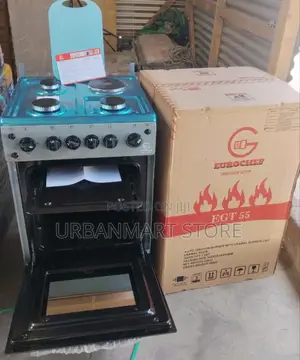 Eurochef Cooker 1 Rapid Hot Plate, 3 Gas Burners and Electric Oven