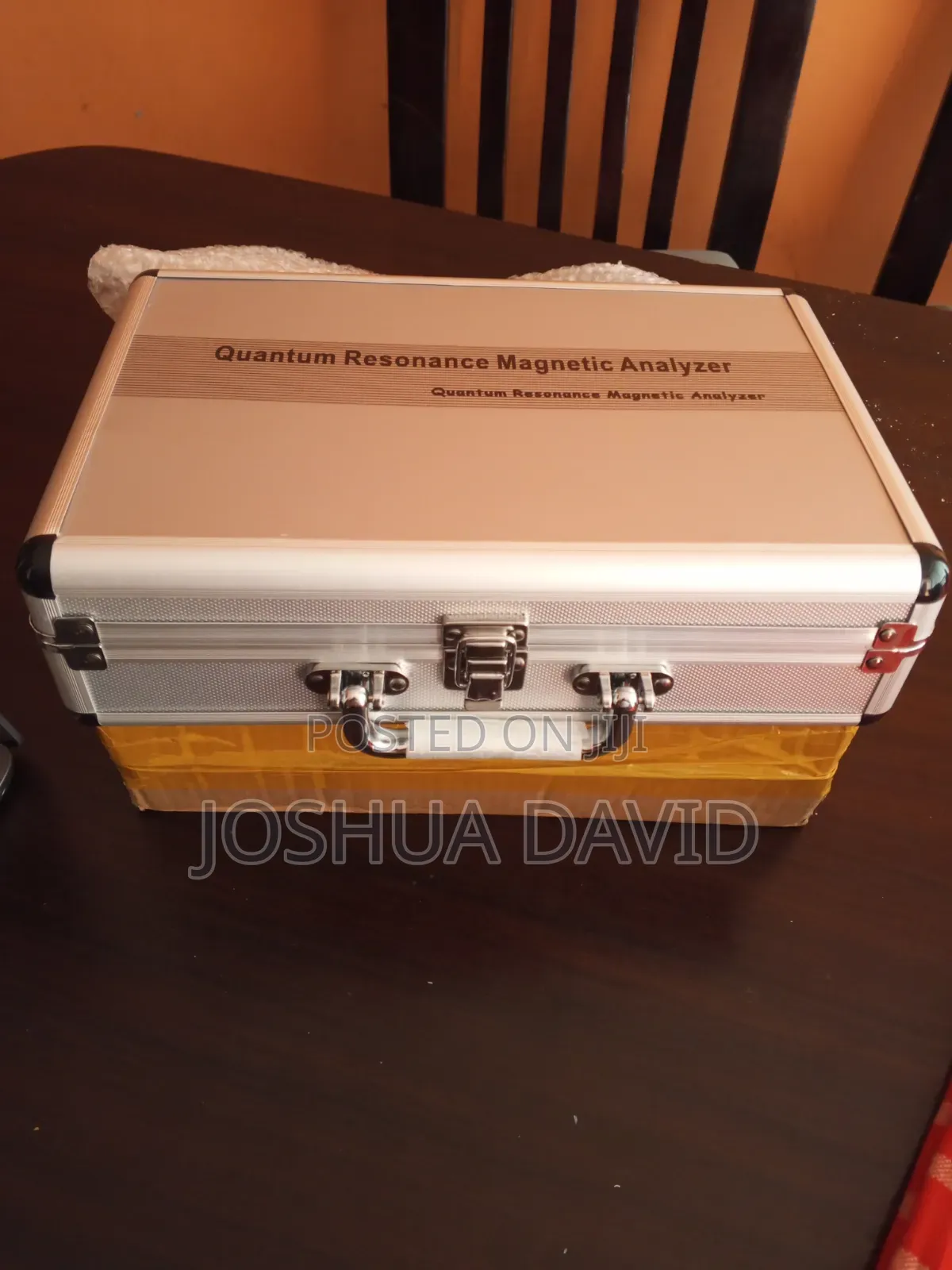 Quantum Resonance Magnetic Analyzer