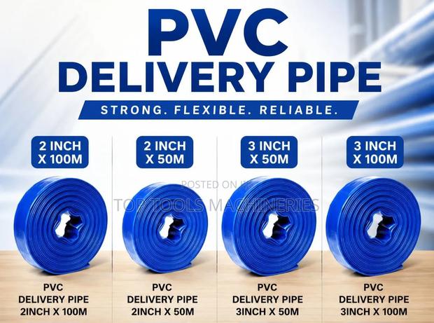 PVC Delivery Hose Pipe 2" Inch 100m