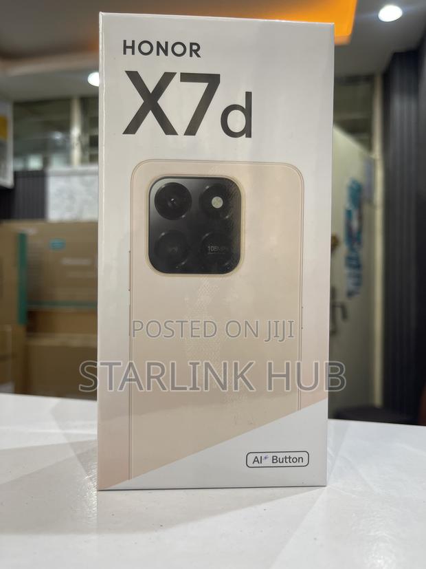 New Honor X7d 256 GB Black