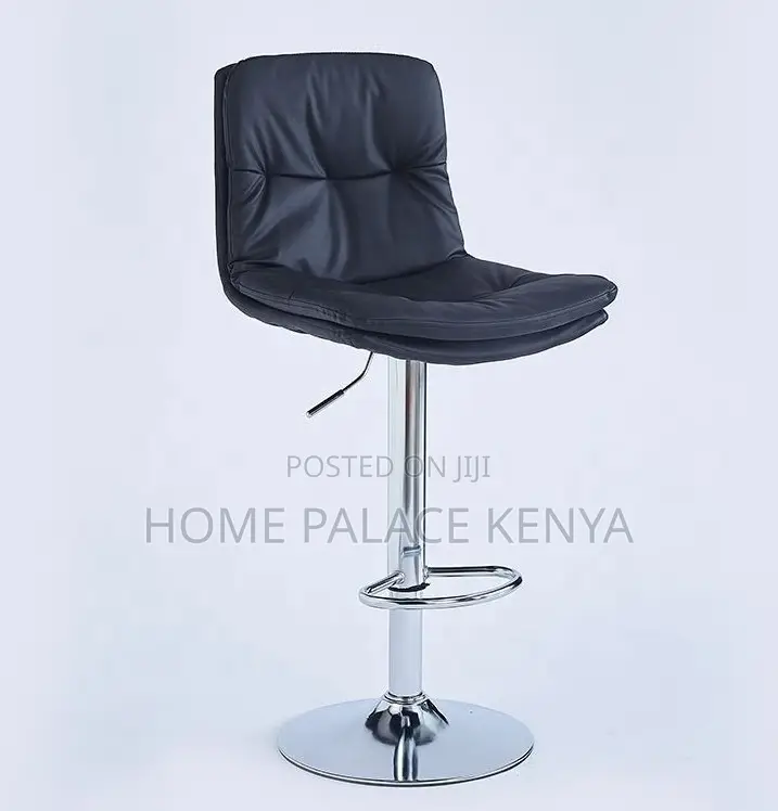 Bar Stool: Modern Leather Kitchen Stool