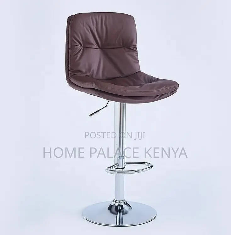 Bar Stool: Modern Leather Kitchen Stool