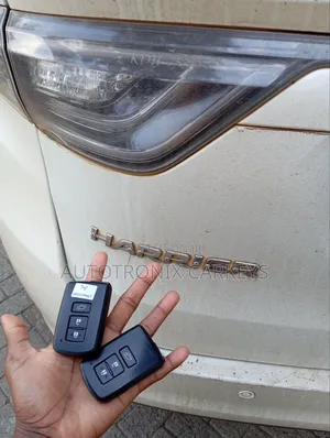 Toyota Harrier Car Keys Programming and Cutting