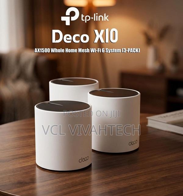 Tp-Link Deco X10 Ax1500 Whole Home Mesh Wi-Fi 6 System