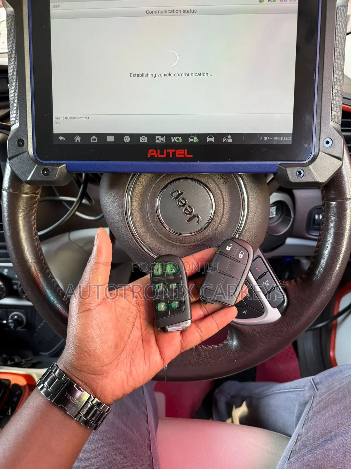 Jeep Keys Coding
