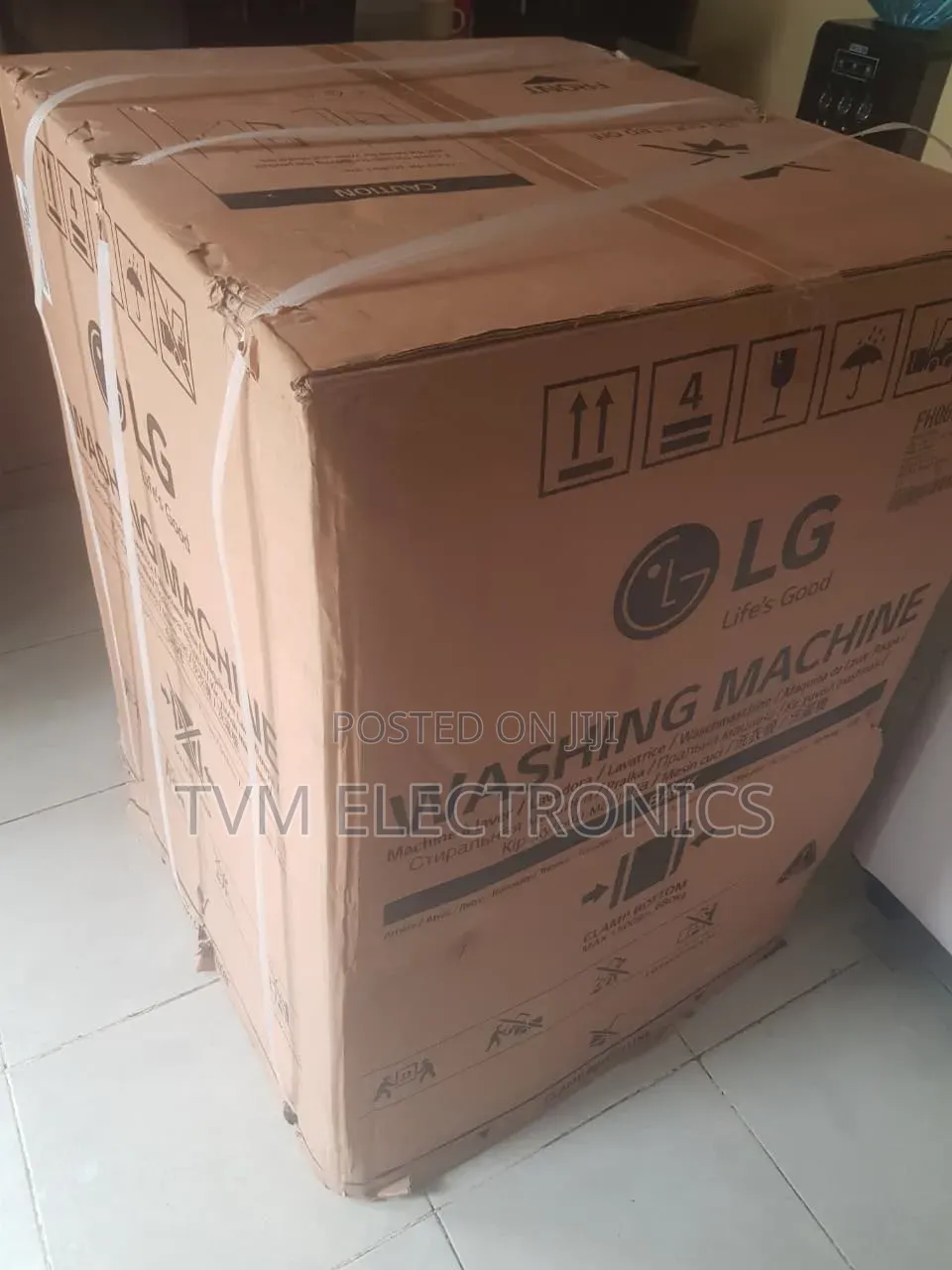 Lg Fh069fd2ms Commercial Washing Machine, Front Load, 10.5kg, - Wifi