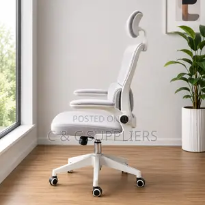 White Ergonomic Modern Office Chair