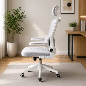 White Ergonomic Modern Office Chair
