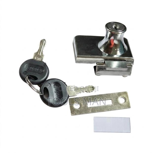 X409 Stainless Steel Double Glass Door Lock - High Security