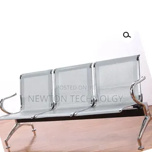 3-Link Non-Padded Waiting Bench