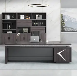 5.90551ft Executive L-Shaped Office Desk