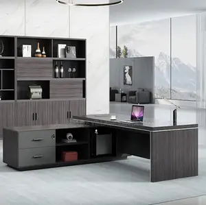 5.90551ft Executive L-Shaped Office Desk