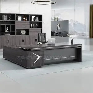 5.90551ft Executive L-Shaped Office Desk
