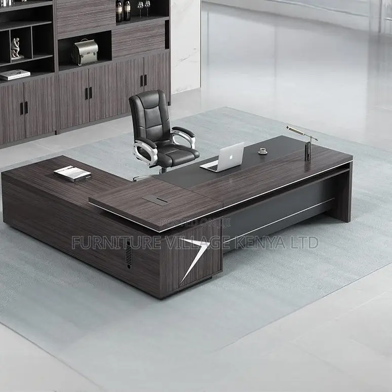 5.90551ft Executive L-Shaped Office Desk