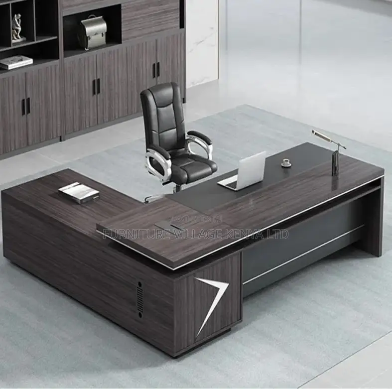 5.90551ft Executive L-Shaped Office Desk