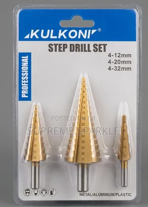 Kulkoni Professional Step Drill Set.