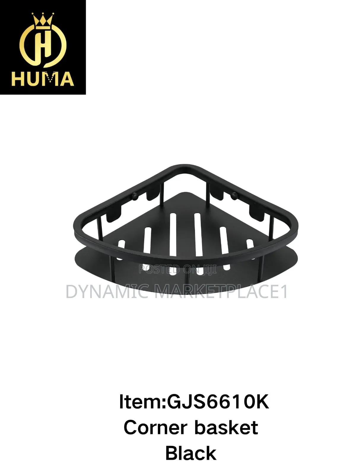 Corner Basket Black