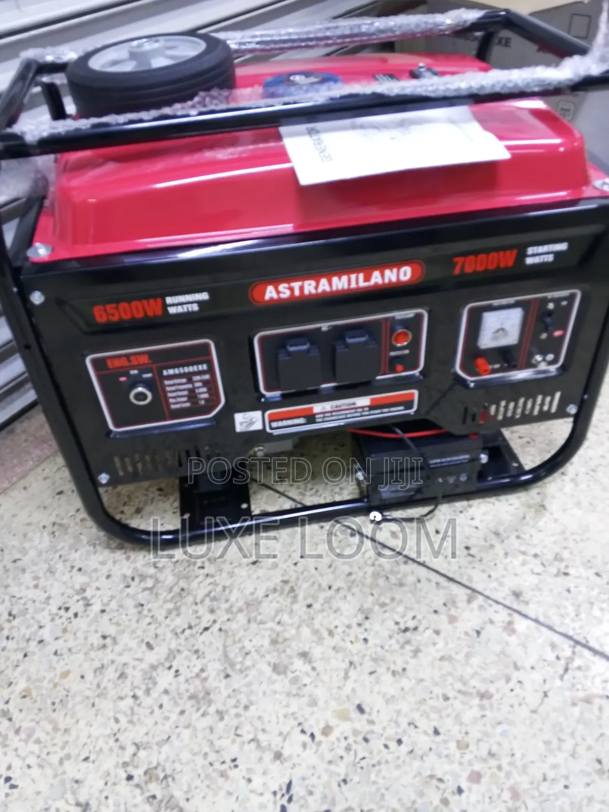 Astramilano Petrol Generator 7kva With Key Start