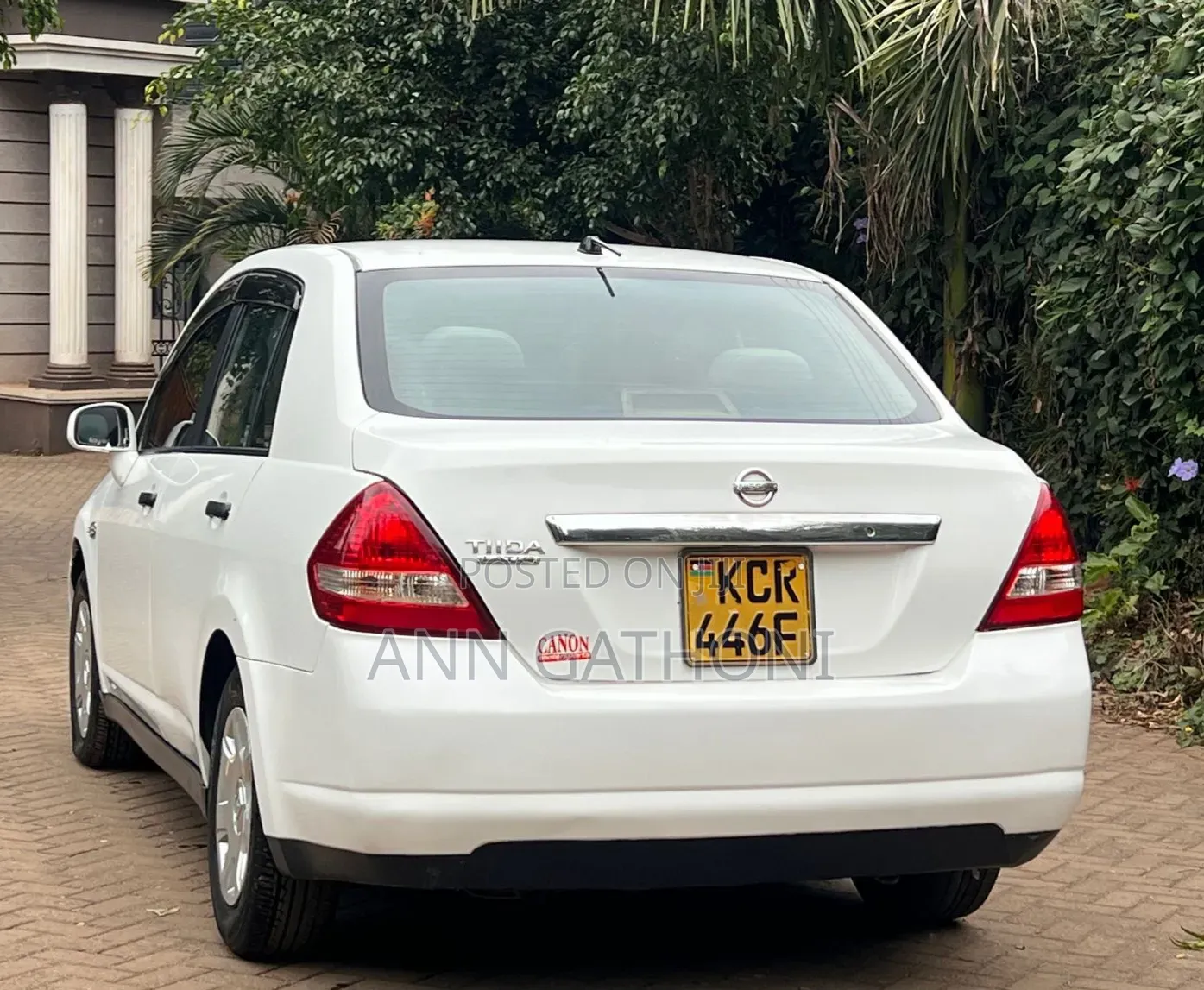 Nissan Tiida 2011 White