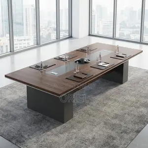 Office Boardroom Table : 2m Conference Table With Cable Management